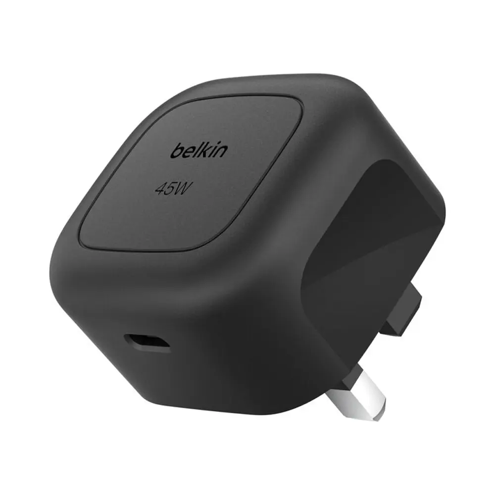 Belkin BoostCharge Compact Wall Charger with a 45-watt USB-C port