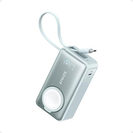 Anker MagGo Power Bank, Ultra-Slim 10,000mAh