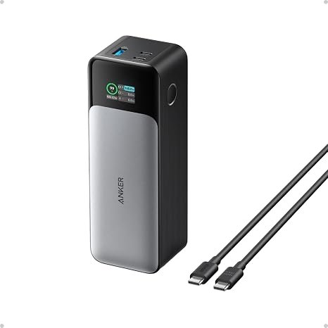 Anker 737 Power Bank, 140W, 24,000mAh, 3-Port