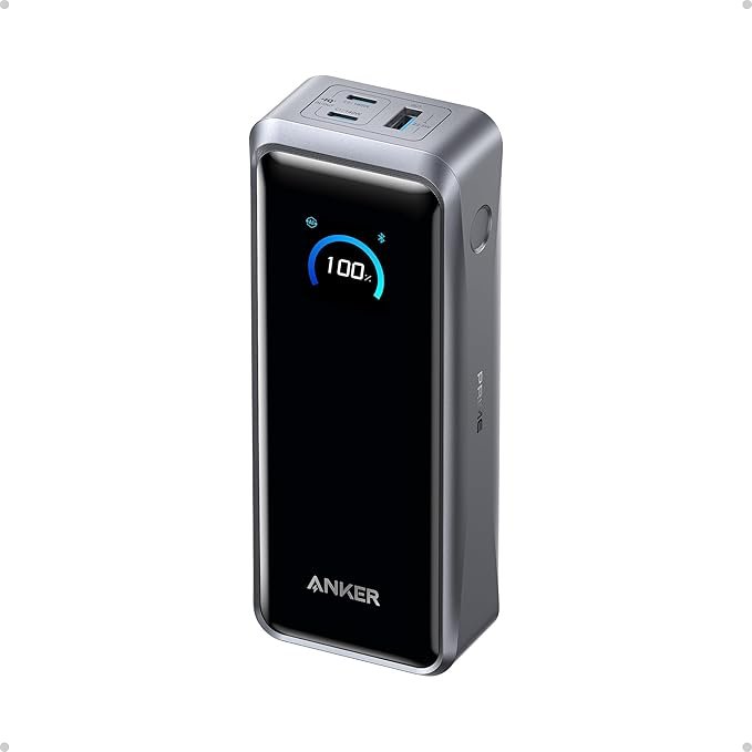 Anker Prime Power Bank, 26,250mAh 300W Fast Charging | 3-Port Portable Charger