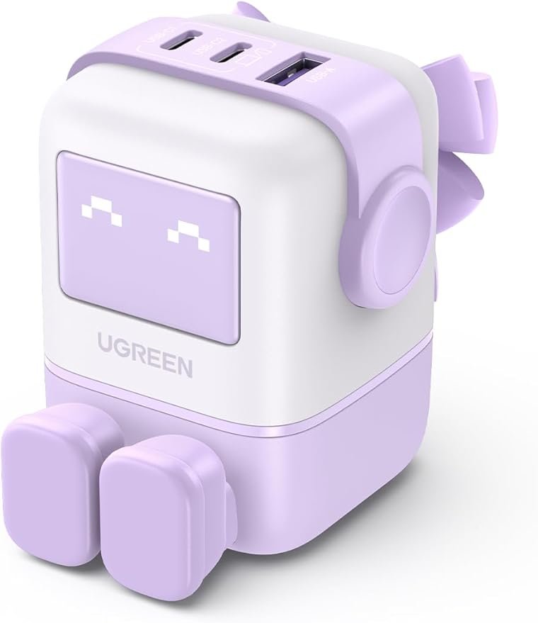 UGREEN USB C Charger Uno 65W 3 Port【Nexodie Uno GaN】【LED Display】