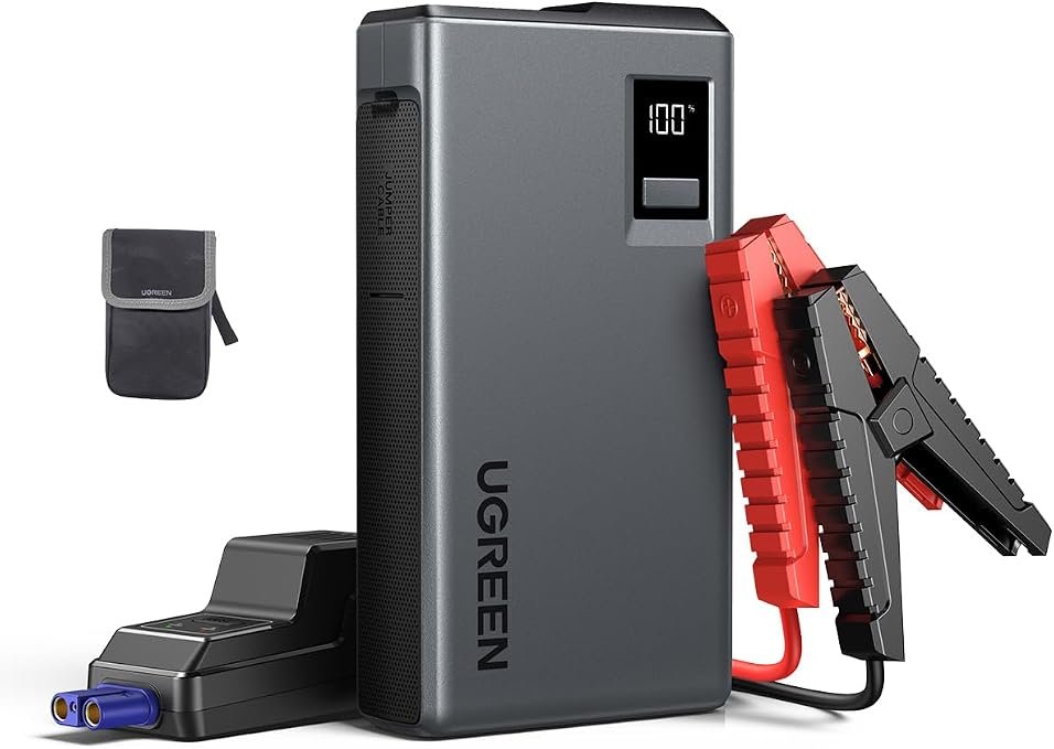 جهاز تشغيل السيارة UGREEN Jump Starter Power Pack بقوة600 أمبير