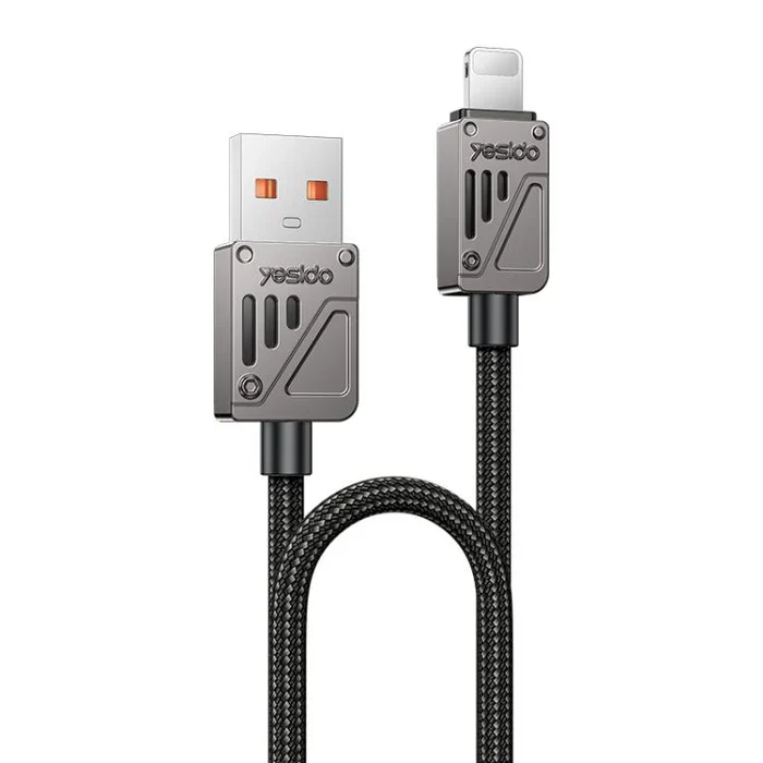 كابل الشحن السريع Yesido CA135L 12W USB-A إلى Lightning – 1.2 متر