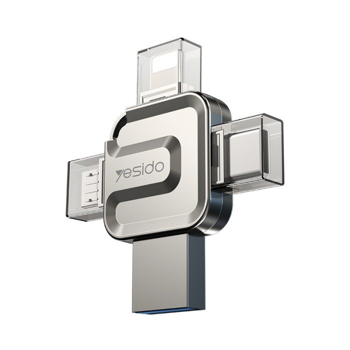 ذاكرة فلاش FL15 4 في 1، منفذ USB 3.0، سرعة قراءة 110 ميجابايت/ثانية 16GB