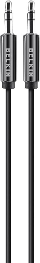 Belkin 3.5 mm Aux Audio Cable, Flexible, Braided