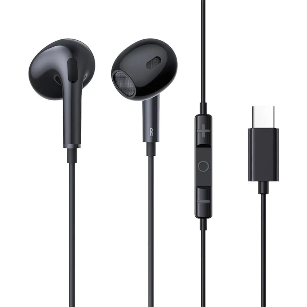 Pasius Incok CZ17 Wired Earbuds, Black